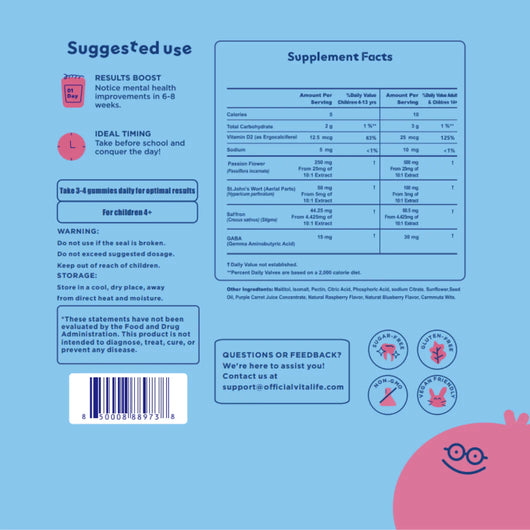 Mood Munchies - Saffron Gummies For Kids