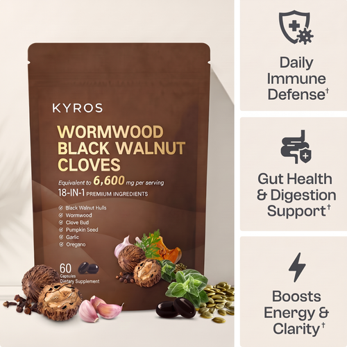 Wormwood Black Walnut Cloves Softgel